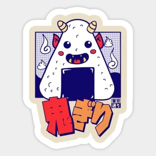 Oni Giri Sticker